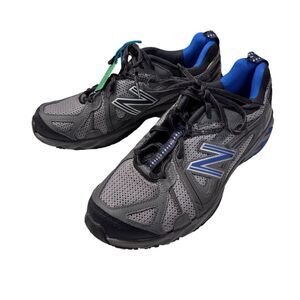 New Balance 573 Trail Men's Gray 10.5 Grey Hiking Trail Athletic Shoes Sneakers